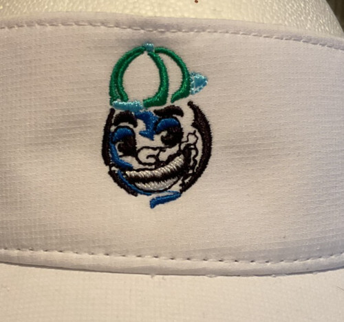 Golf guy visor - visor, custom