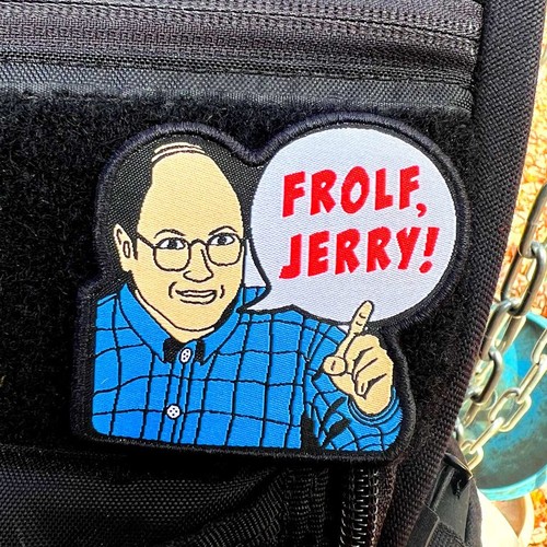 Disc golf pins frolf jerry - golf, jerry"