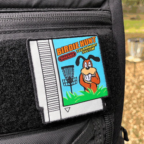 Disc golf pins birdie hunt - birdie,