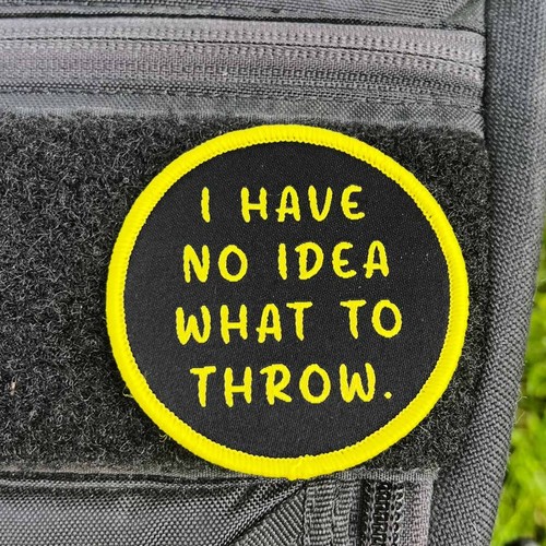 Disc golf pins idea - no,